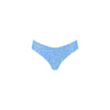 Lettuce Frill Thong Bikini Bottom - Lemon Bloom