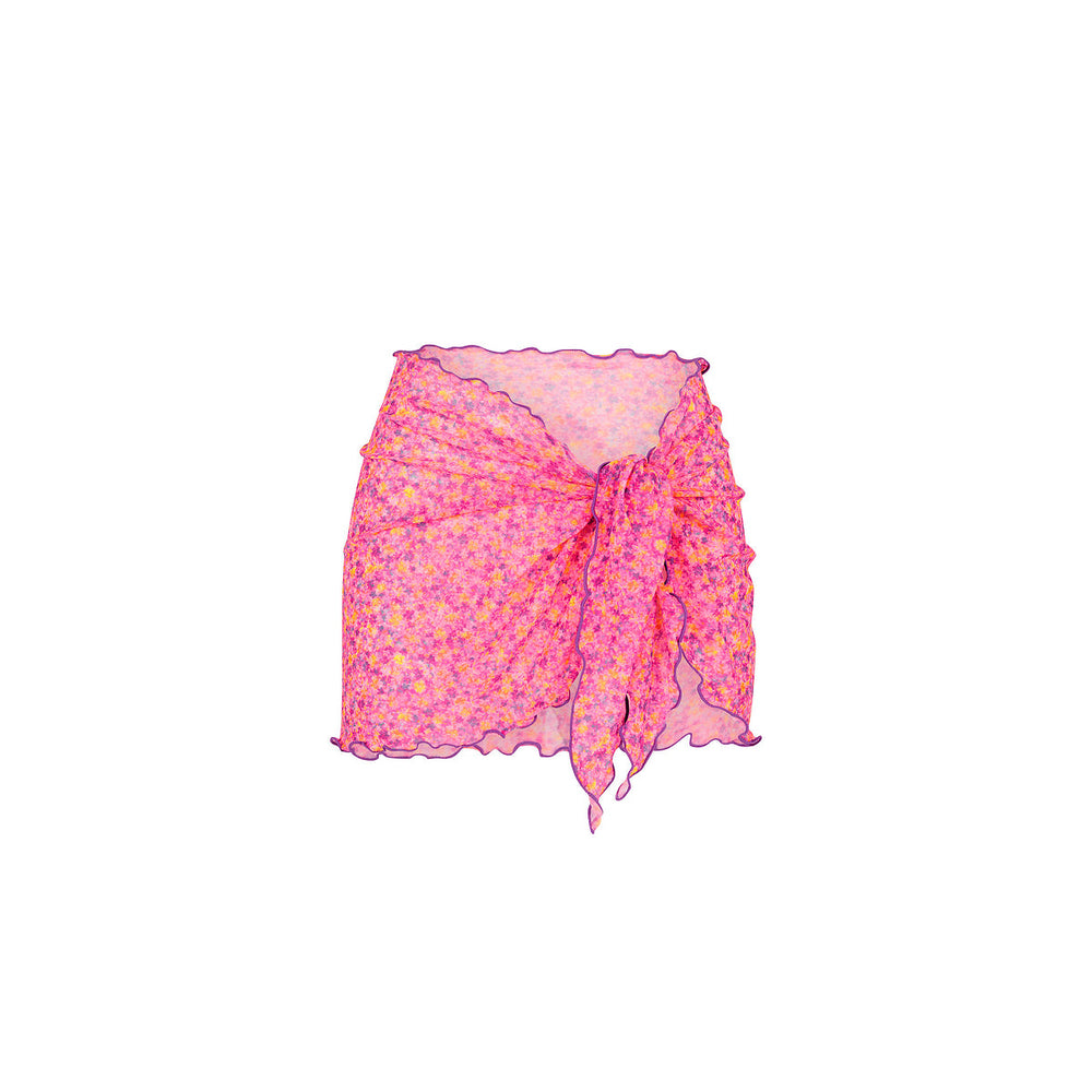 Mini Mesh Sarong - Gelato Bloom