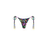 Thong Tie Side Bikini Bottom - Midnight Drive