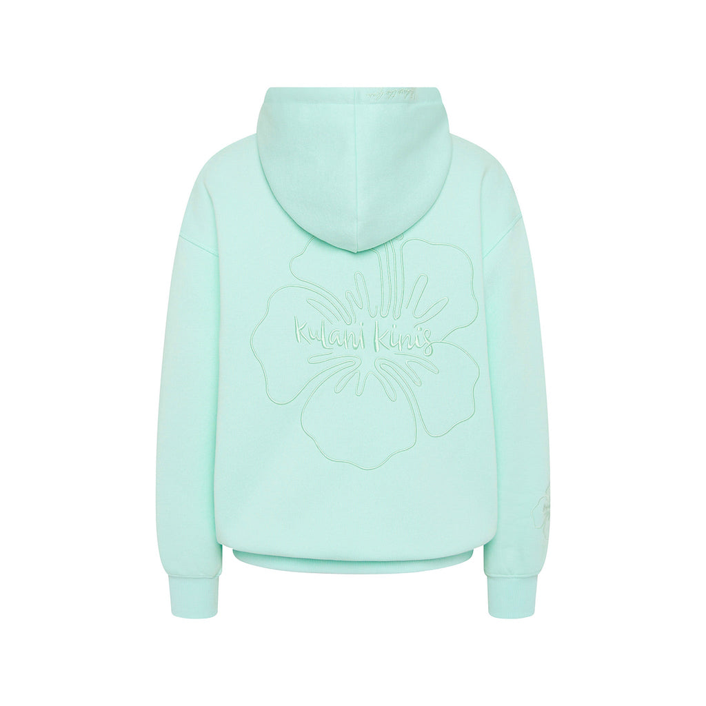Embroidered Hoodie - Jelly Mint