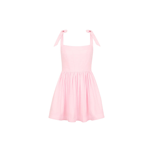 Ruffle Corset Mini Dress - Le Rose