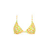 Underwire Triangle B-C Cup Bikini Top - Coco Mango