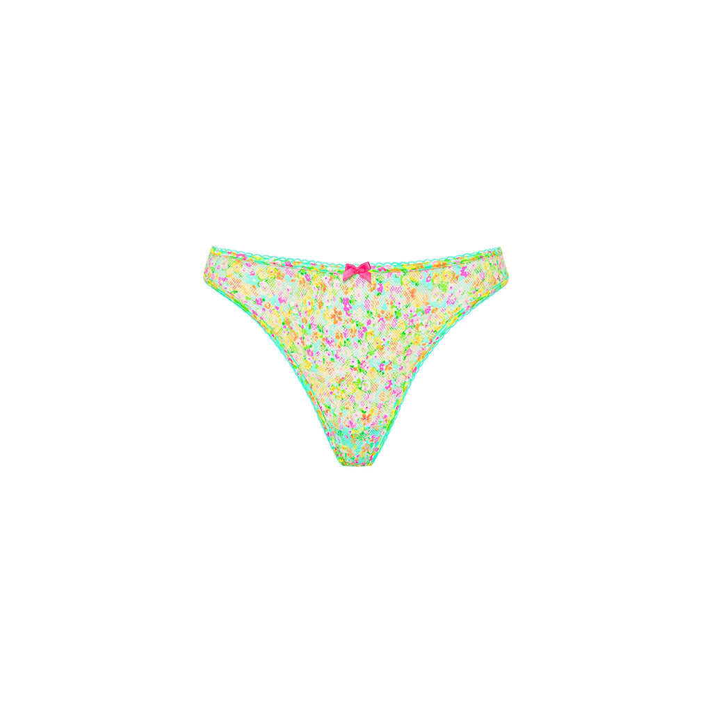 Lace Thong - Wild Flower