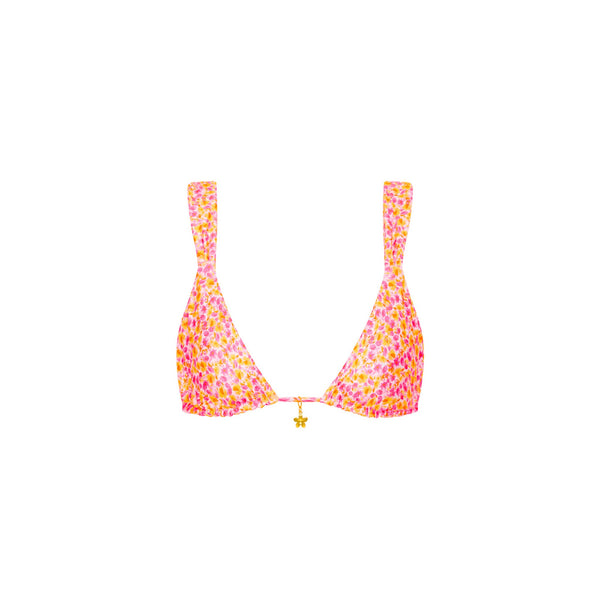 Slide Bralette Bikini Top - Sherbet Shimmer