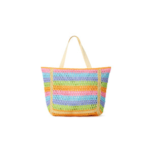 Straw Beach Tote Bag - Seaside Dreamer