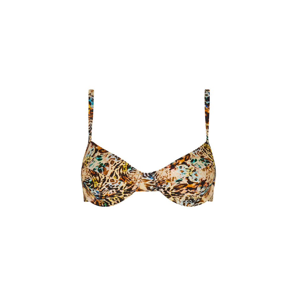 Ditzy Underwire Bra Bikini Top - Sundaze