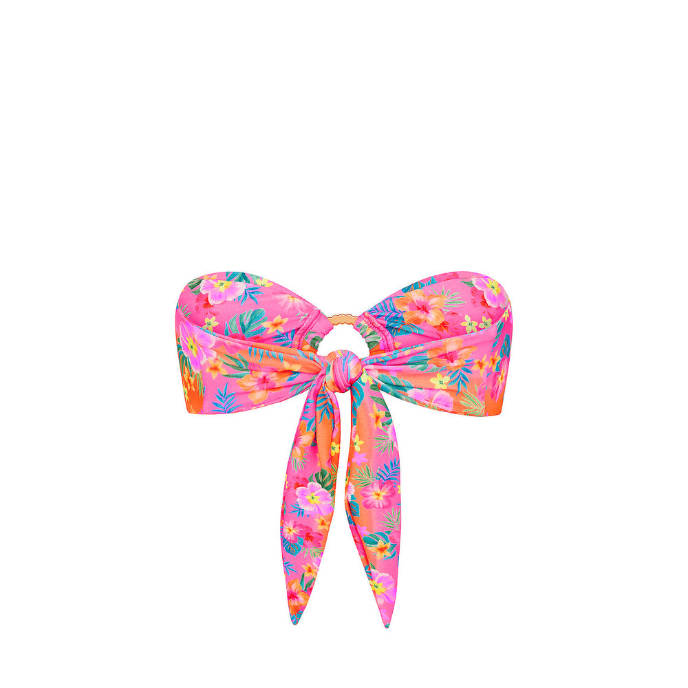Strapless Bandeau Bikini Top - Summer Glow