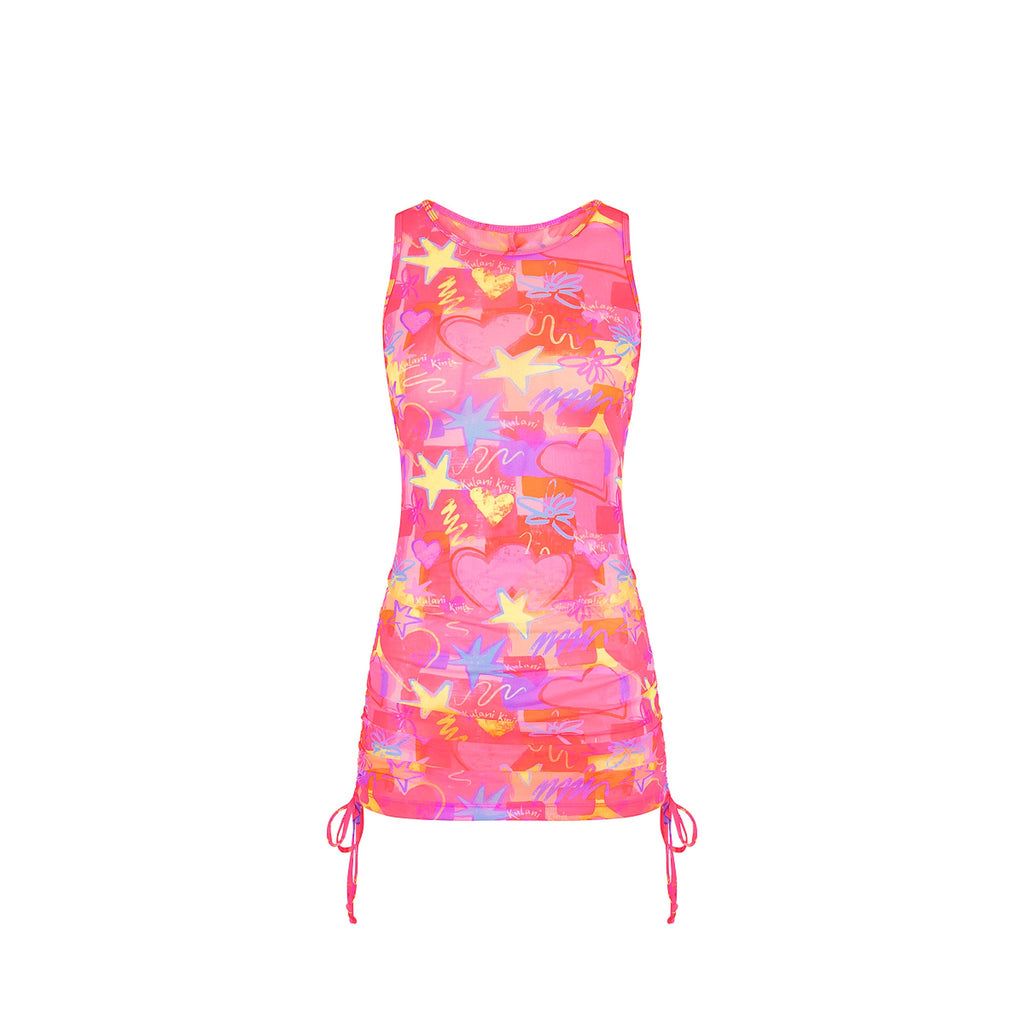 Summer Mesh Mini Dress - Heartbreaker