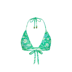 Gathered Stitch Bralette Bikini Top - Barefoot Breeze