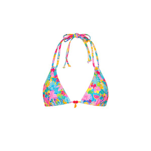 Halter Bralette Bikini Top - Pretty Paradise
