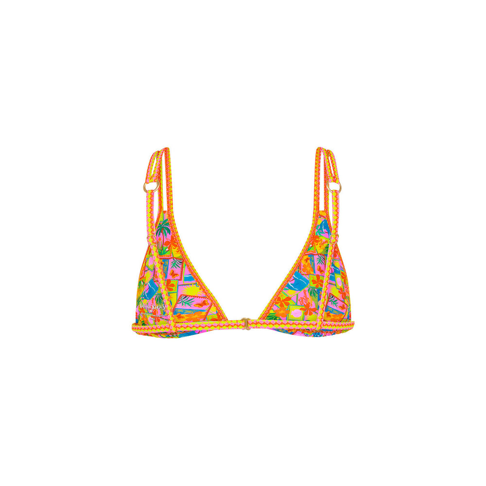 Twin Strap Bralette Bikini Top - Sunshine Snaps