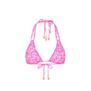 Halter Bralette Bikini Top - Berry Burst