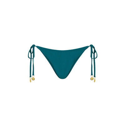 Full Coverage Tie Bikini Bottom - Laguna Haze