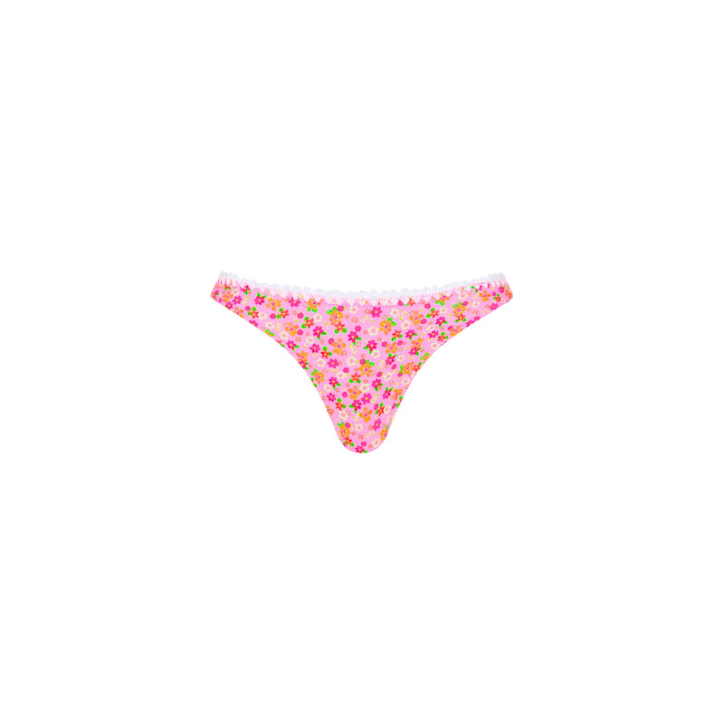 Crochet Cheeky Bikini Bottom - Frangipani Fever