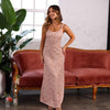 Scoop Low Back Maxi Dress - Wild Skies