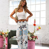 Straight Leg Printed Jean - Coco Lush