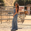 Strapless Bustier Top - Dixie Denim