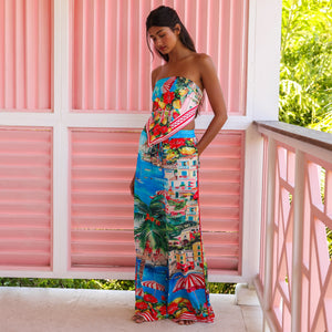 Drawstring Resort Pants - Mermaid Cove