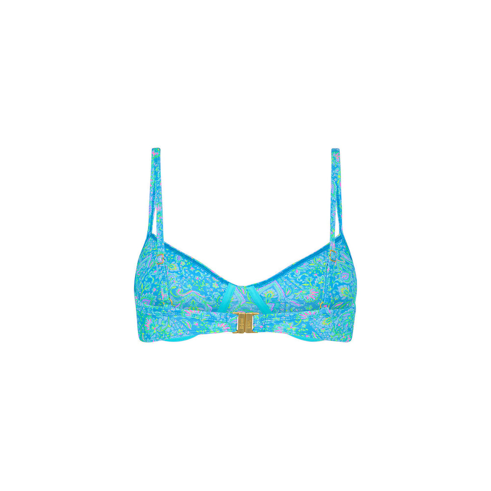 Ditzy Underwire Bra Bikini Top - Stargaze