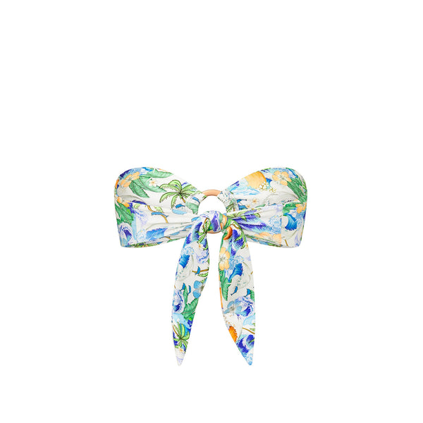 Strapless Bandeau Bikini Top - Blue Crush