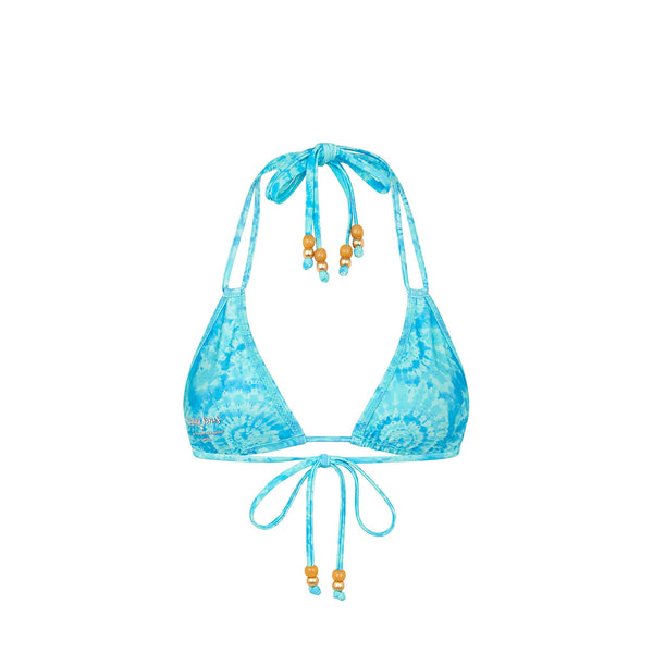 Halter Bralette Bikini Top - Starry Seas