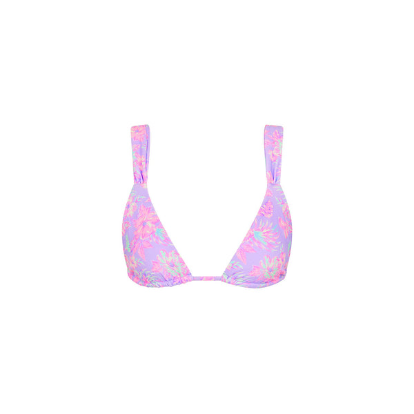 Slide Bralette Bikini Top - Lilac Love