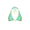 Bind Tie Halter Bikini Top - Spring Fling