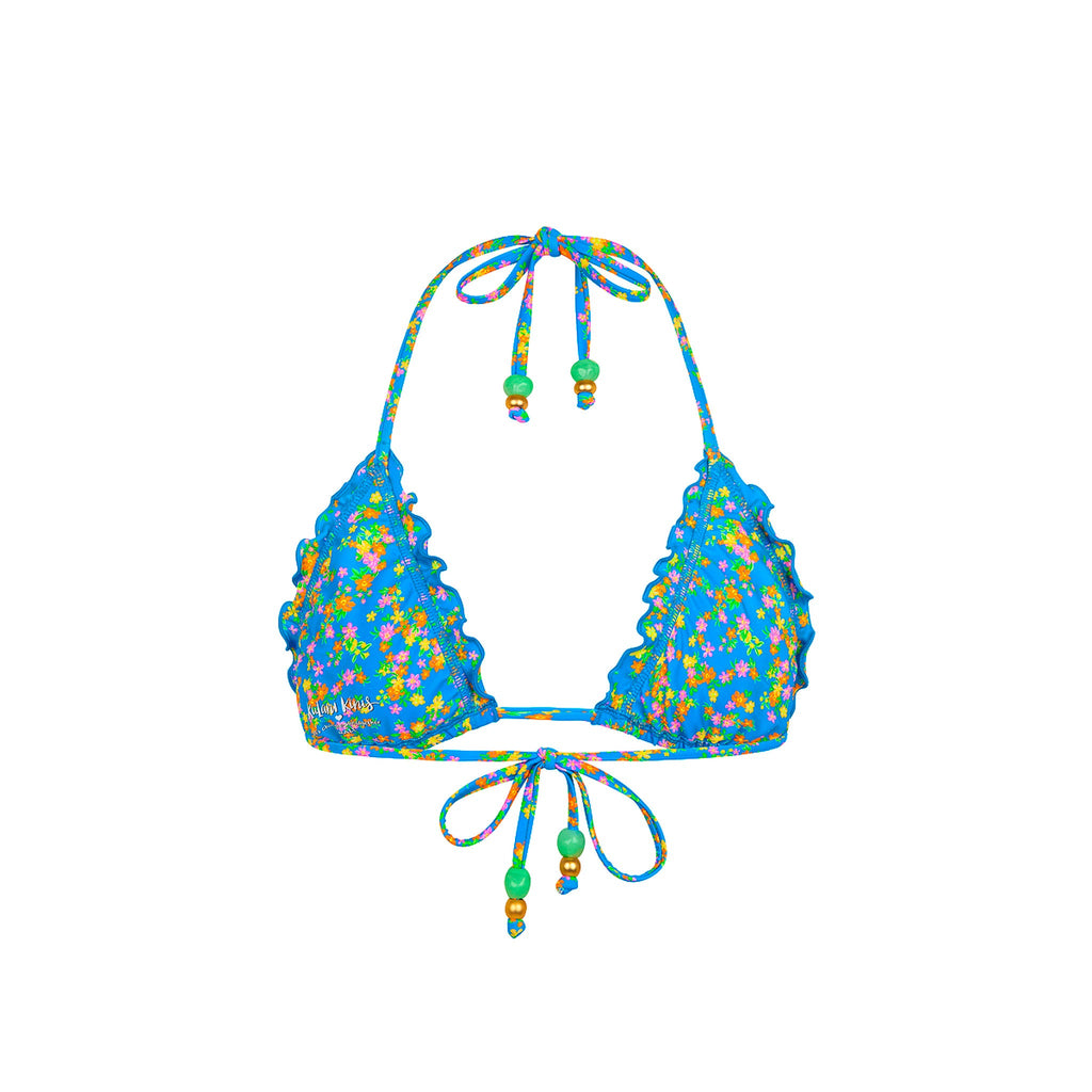 Lettuce Edge Bralette Bikini Top - La Belle