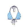 Lettuce Edge Bralette Bikini Top - Dream Flower