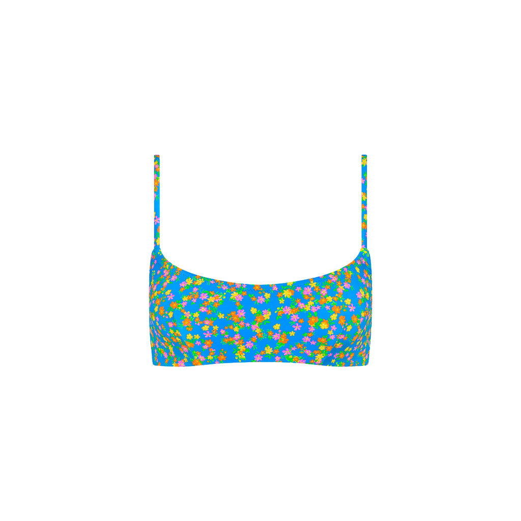 Invisible Underwire Crop Bikini Top - La Belle