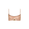 Invisible Underwire Crop Bikini Top - Wild Skies