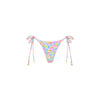 Thong Tie Side Bikini Bottom - Moonflower