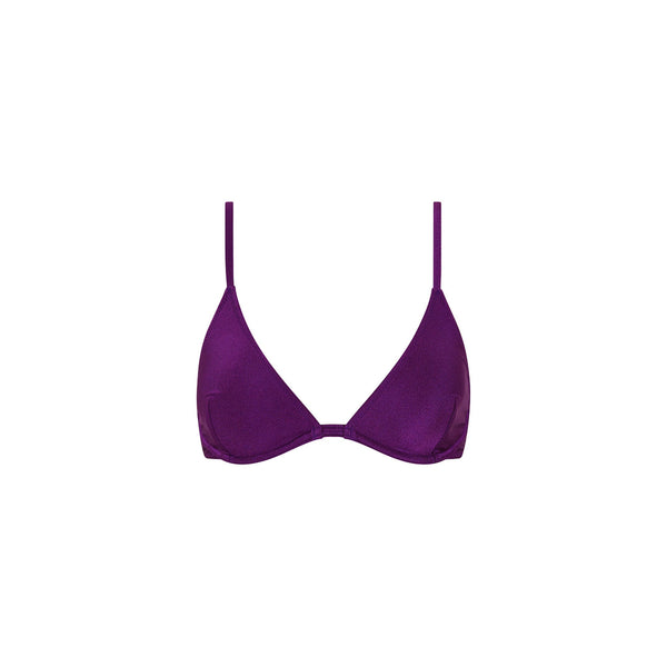 Underwire Triangle B-C Cup Bikini Top - Sugar Plum