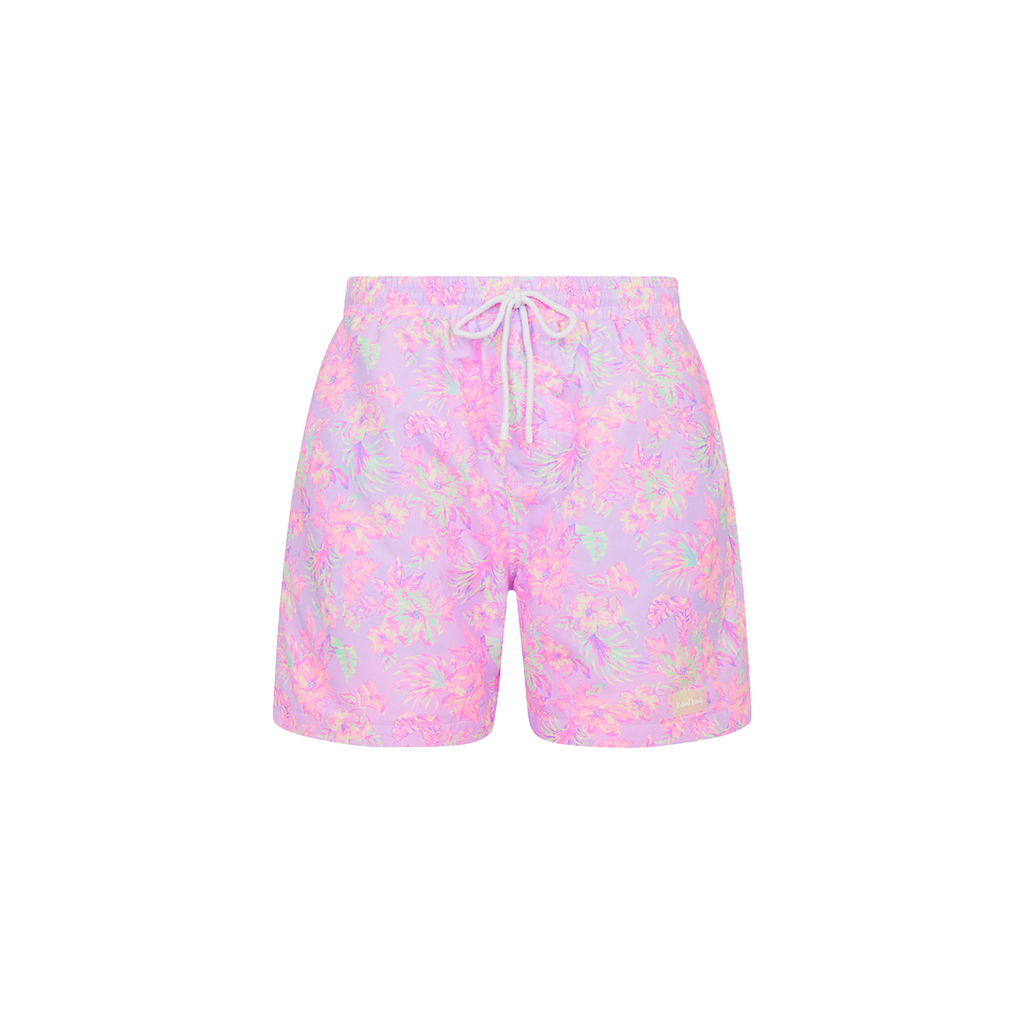 Men's Swim Trunks - Lilac Love